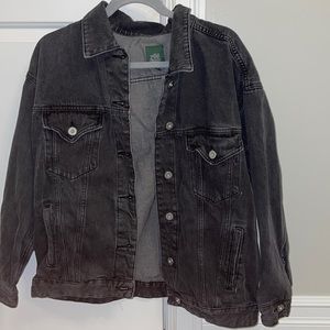 Distressed Jean jacket!